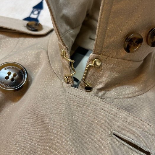 BURBERRY英國閃亮亮風衣UK6-8