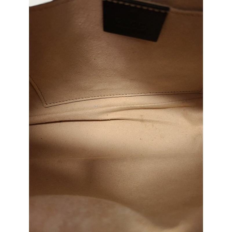 【包稅】GUCCI 黑色小號 GG Marmont Matelassé 相機包-3
