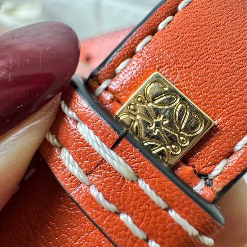 LOEWE Hammock Mini 牛皮手提/肩背二用包-10