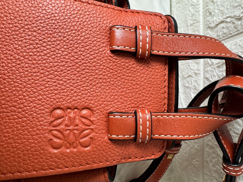 LOEWE Hammock Mini 牛皮手提/肩背二用包-17