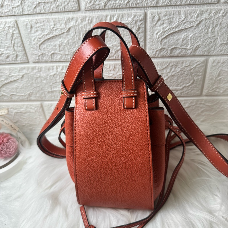 LOEWE Hammock Mini 牛皮手提/肩背二用包-33