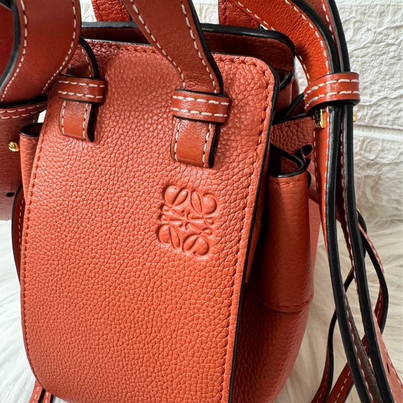 LOEWE Hammock Mini 牛皮手提/肩背二用包-34