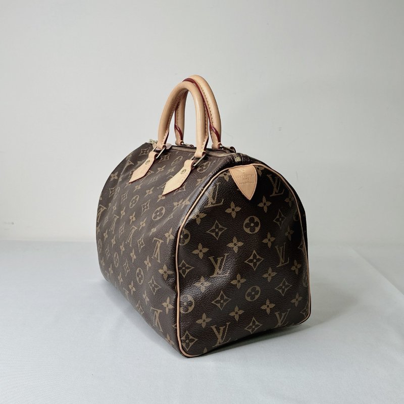 LV Speedy 30老花波士頓包-4