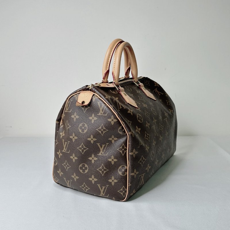 LV Speedy 30老花波士頓包-5