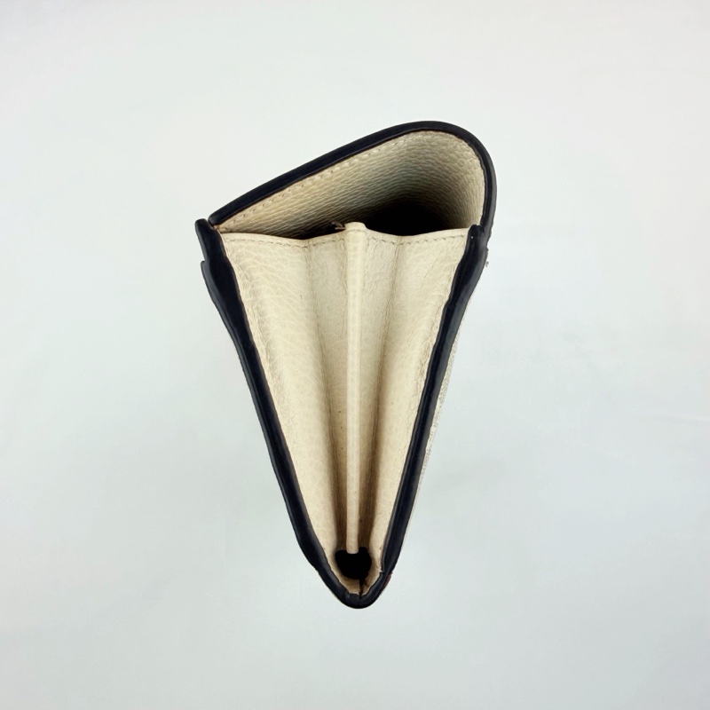 Gucci 456116 米色長夾-5