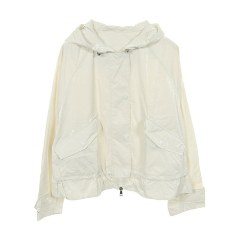 MONCLER TIYA 尼龍外套 1A00105 白色尼龍 #1 二手 女款