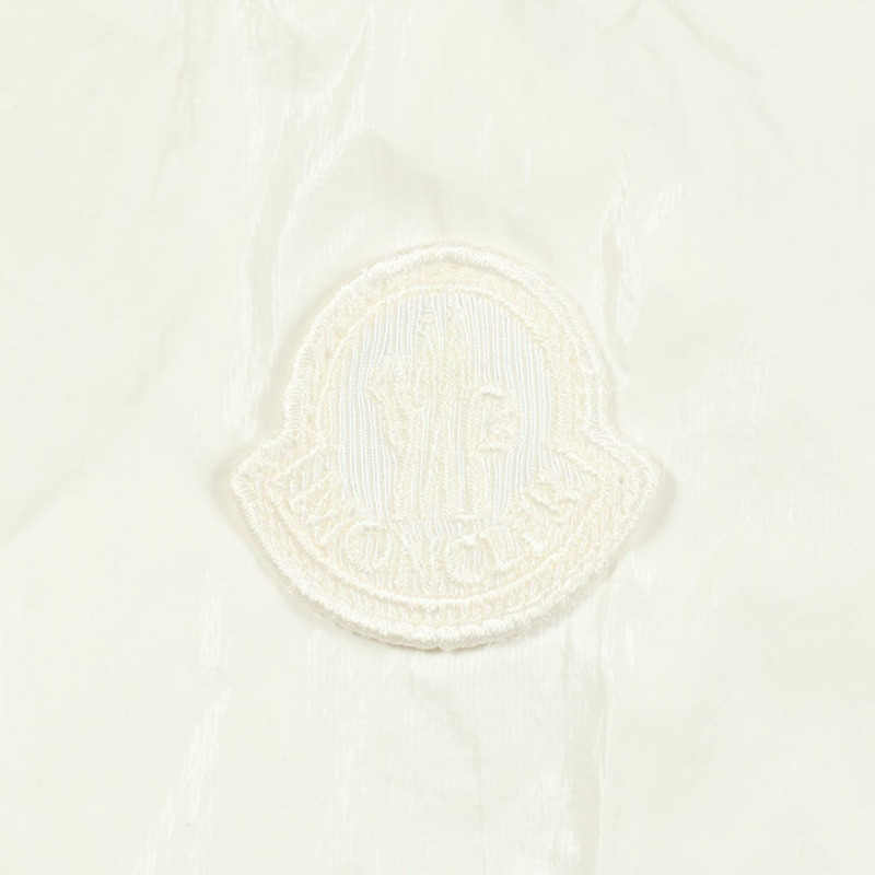 MONCLER TIYA 尼龍外套 1A00105 白色尼龍 #1 二手 女款-5