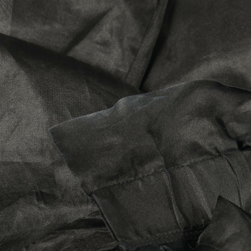 香奈兒 (CHANEL) 黑色絲質襯衫 P62355V24053 #34 二手女款-6