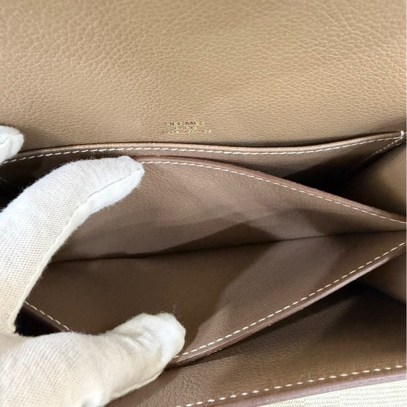 愛馬仕 Hermes Roulis18 evercolor皮 大象灰 金扣 B刻-18