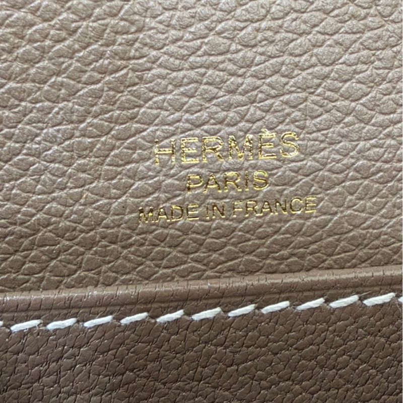 愛馬仕 Hermes Roulis18 evercolor皮 大象灰 金扣 B刻-20