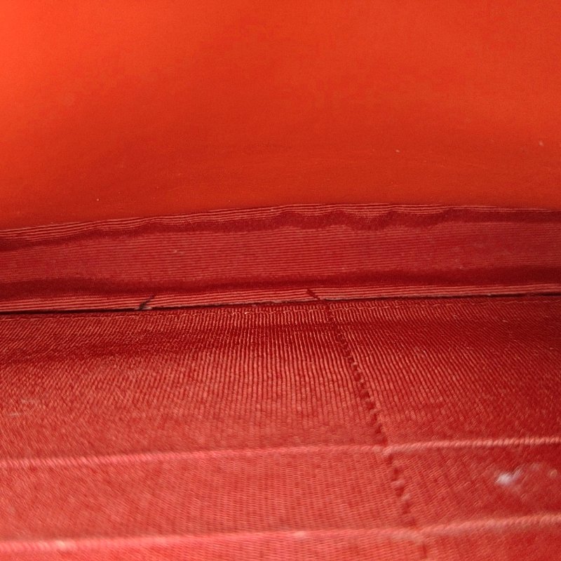 CHANEL WOC拼色漆皮單肩包斜挎包銀色五金18開-6