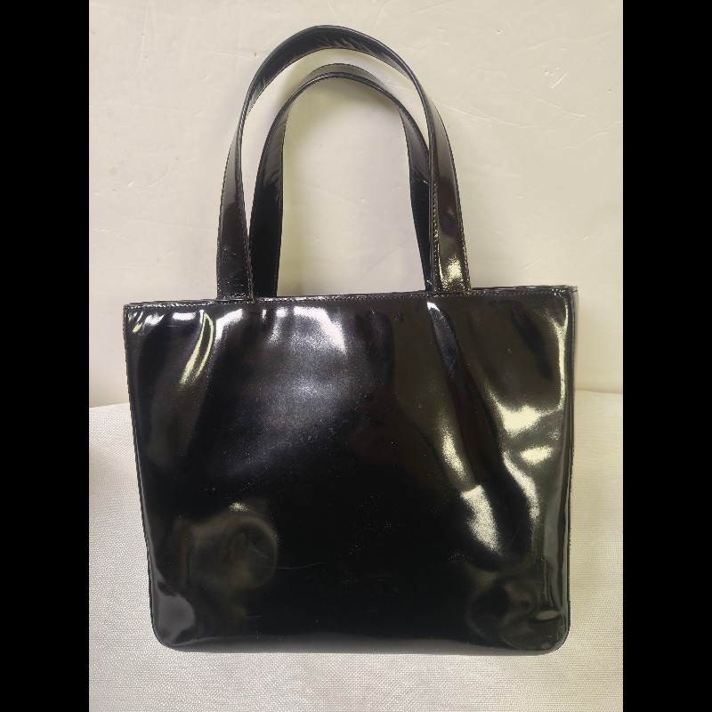 ‼️年前限時特賣‼️（原22000）至1/25⏰㊣✨Chanel✨香奈兒 老香 小香 黑色 雷標 鏡面 浮雕 夾層 手提包 果凍包/二手包/二手精品/保證正品🌳二手樹屋🌳-3