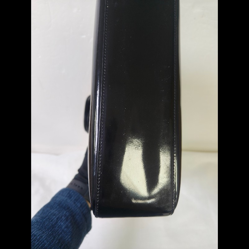 ‼️年前限時特賣‼️（原22000）至1/25⏰㊣✨Chanel✨香奈兒 老香 小香 黑色 雷標 鏡面 浮雕 夾層 手提包 果凍包/二手包/二手精品/保證正品🌳二手樹屋🌳-11