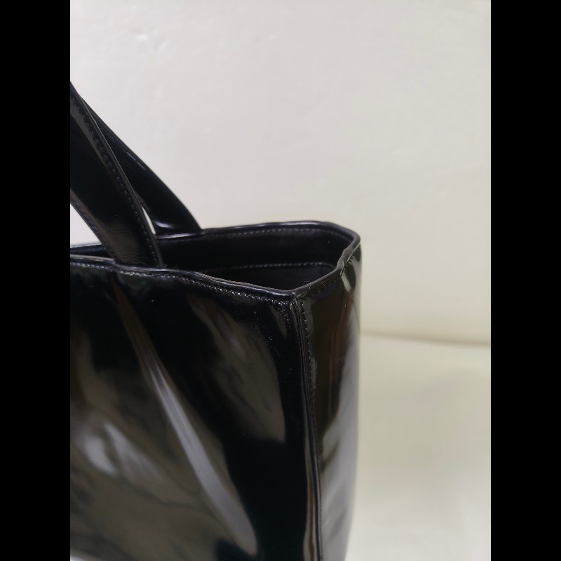 ‼️年前限時特賣‼️（原22000）至1/25⏰㊣✨Chanel✨香奈兒 老香 小香 黑色 雷標 鏡面 浮雕 夾層 手提包 果凍包/二手包/二手精品/保證正品🌳二手樹屋🌳-12