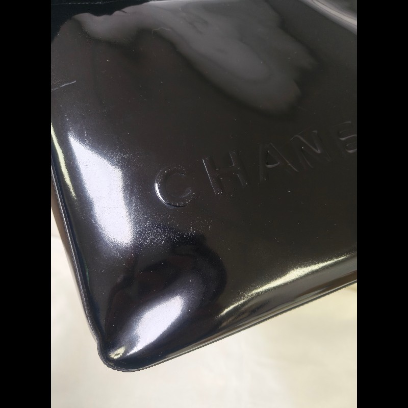 ‼️年前限時特賣‼️（原22000）至1/25⏰㊣✨Chanel✨香奈兒 老香 小香 黑色 雷標 鏡面 浮雕 夾層 手提包 果凍包/二手包/二手精品/保證正品🌳二手樹屋🌳-18