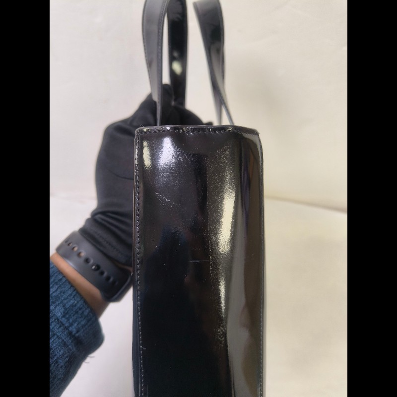 ‼️年前限時特賣‼️（原22000）至1/25⏰㊣✨Chanel✨香奈兒 老香 小香 黑色 雷標 鏡面 浮雕 夾層 手提包 果凍包/二手包/二手精品/保證正品🌳二手樹屋🌳-28