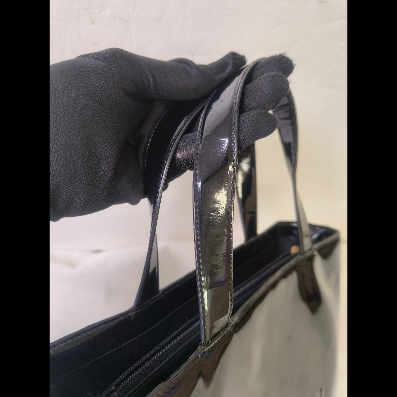 ‼️年前限時特賣‼️（原22000）至1/25⏰㊣✨Chanel✨香奈兒 老香 小香 黑色 雷標 鏡面 浮雕 夾層 手提包 果凍包/二手包/二手精品/保證正品🌳二手樹屋🌳-31