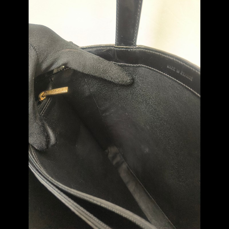 ‼️年前限時特賣‼️（原22000）至1/25⏰㊣✨Chanel✨香奈兒 老香 小香 黑色 雷標 鏡面 浮雕 夾層 手提包 果凍包/二手包/二手精品/保證正品🌳二手樹屋🌳-40