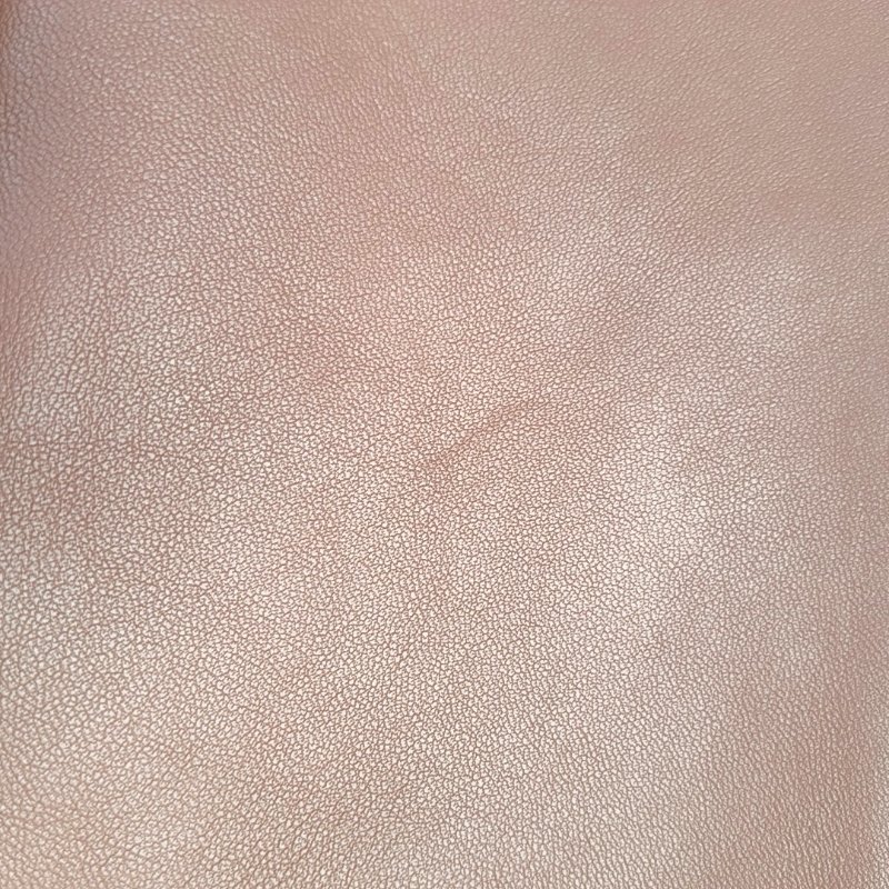 CELINE TRIO豆沙色羊皮單肩包金色五金-7