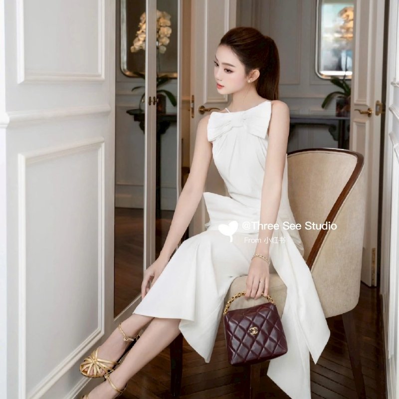 CHANEL 24B麻花手柄斜背包 - 酒紅金-9