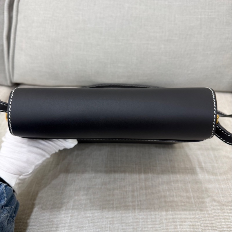 愛馬仕 Hermes 豬鼻子 Roulis23 經典黑金 sombrero皮 霧面box 外縫C刻-14