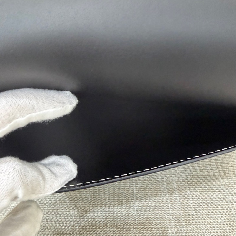 愛馬仕 Hermes 豬鼻子 Roulis23 經典黑金 sombrero皮 霧面box 外縫C刻-17