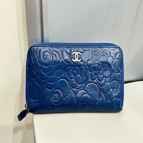 CHANEL 經典山茶花長夾