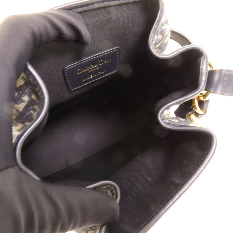 Dior 帆布C'est Dior Bag金扣手挽肩背兩用袋-6