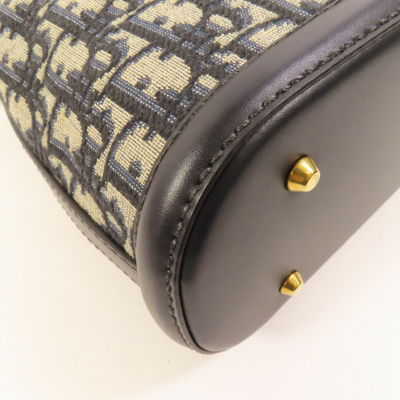 Dior 帆布C'est Dior Bag金扣手挽肩背兩用袋-11