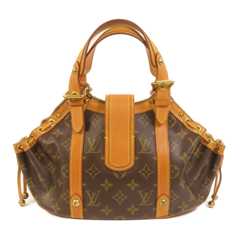 LOUIS VUITTON Monogram Theda GM金扣手挽袋-1