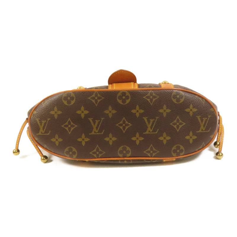 LOUIS VUITTON Monogram Theda GM金扣手挽袋-3