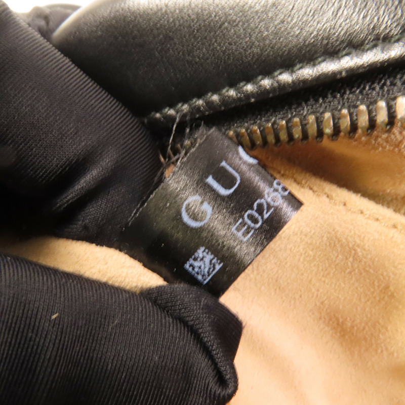 GUCCI 牛皮皮革GG Marmont Small金扣鏈帶肩背袋-10