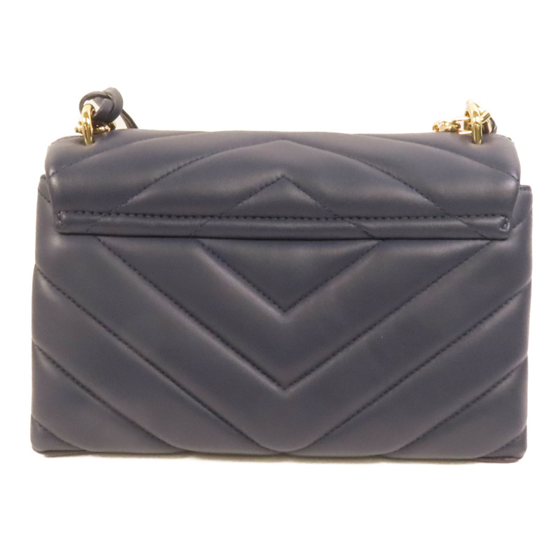 Michael Kors 牛皮皮革Chain Shoulder金扣肩背袋-1