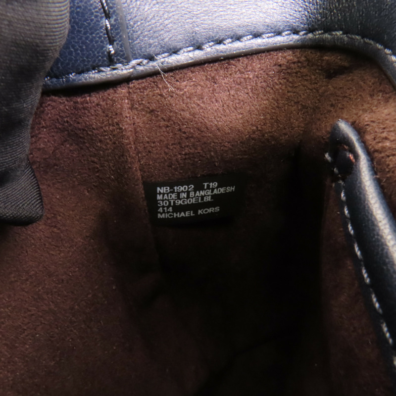 Michael Kors 牛皮皮革Chain Shoulder金扣肩背袋-8