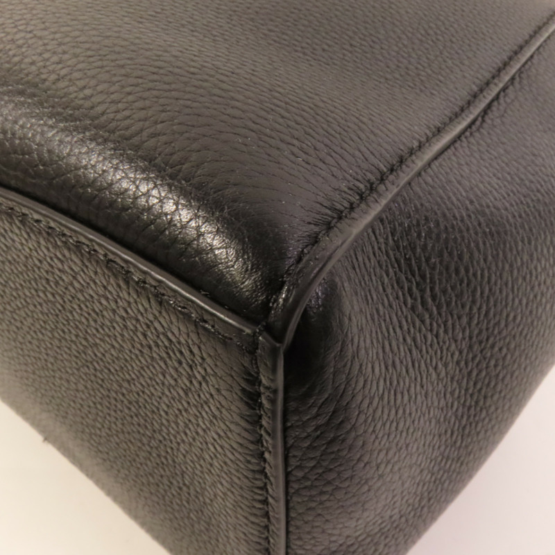 Tory Burch 牛皮皮革Bucket Bag金扣肩背袋-10