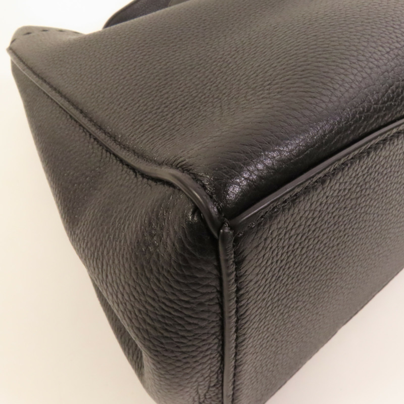 Tory Burch 牛皮皮革Bucket Bag金扣肩背袋-13