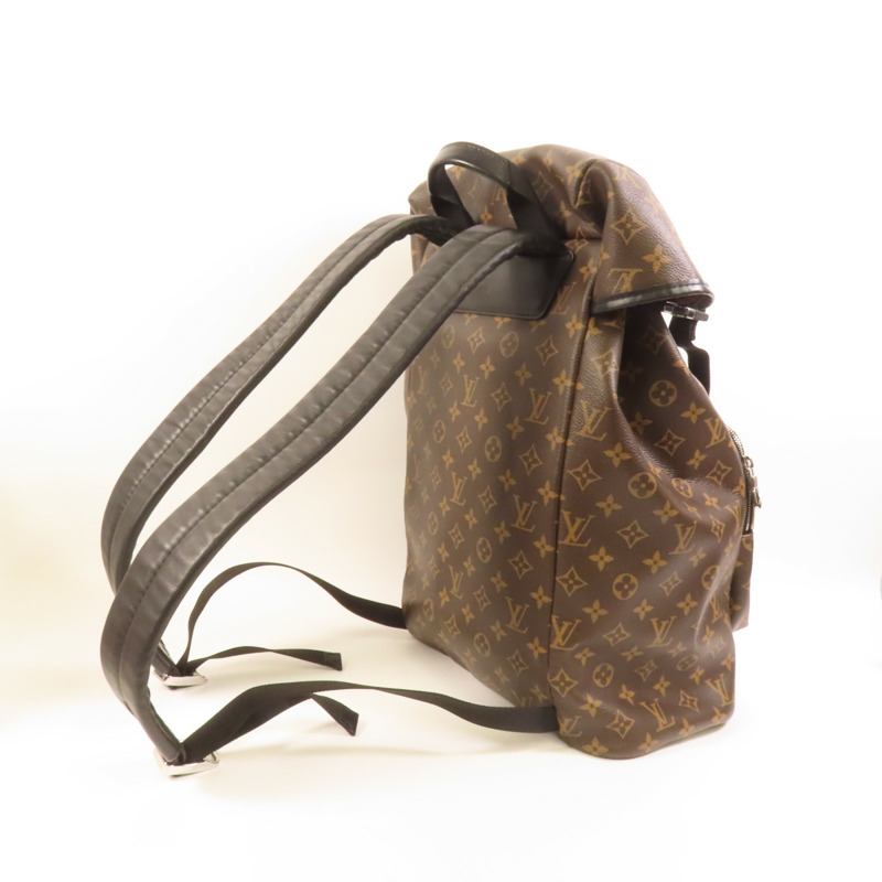 LOUIS VUITTON Monogram Zack Backpack銀扣背包-5
