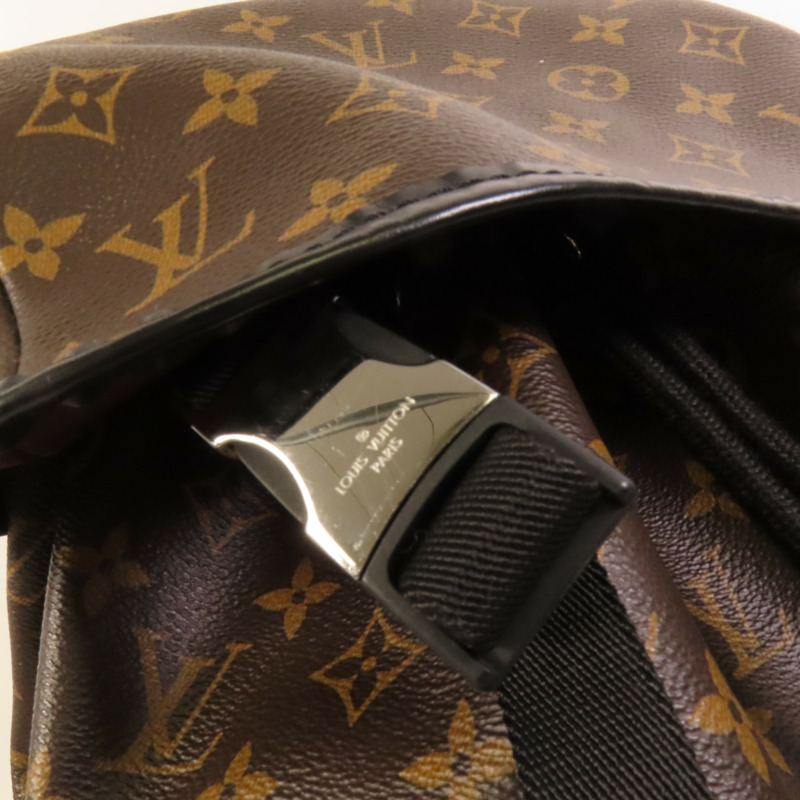 LOUIS VUITTON Monogram Zack Backpack銀扣背包-8