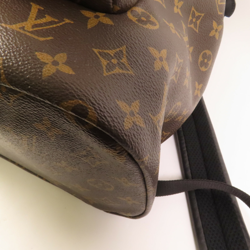 LOUIS VUITTON Monogram Zack Backpack銀扣背包-12