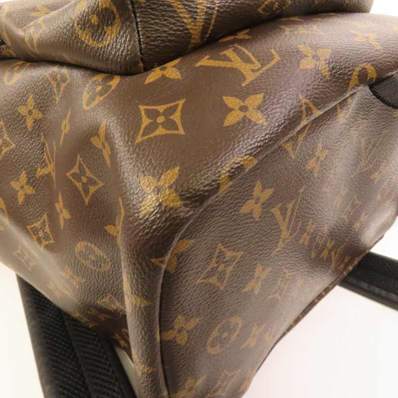LOUIS VUITTON Monogram Zack Backpack銀扣背包-14