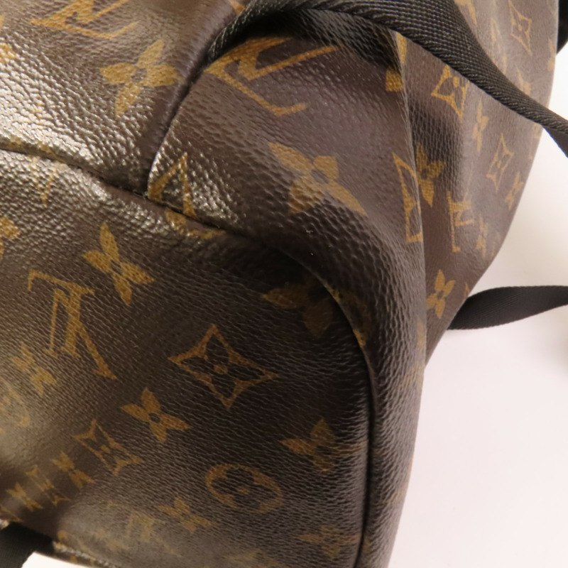 LOUIS VUITTON Monogram Zack Backpack銀扣背包-15