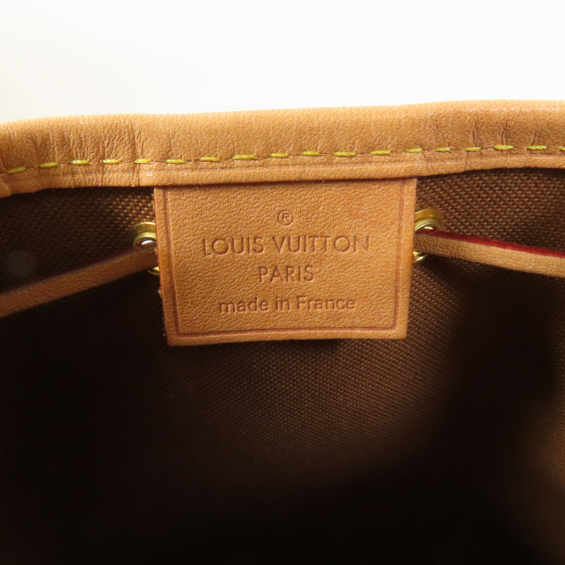 LOUIS VUITTON Monogram Nano Noe金扣肩背袋-5