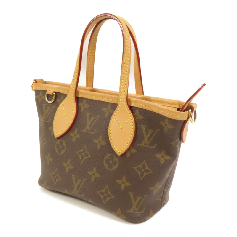 LOUIS VUITTON Monogram Neverfull BB金扣手挽肩背兩用袋-2