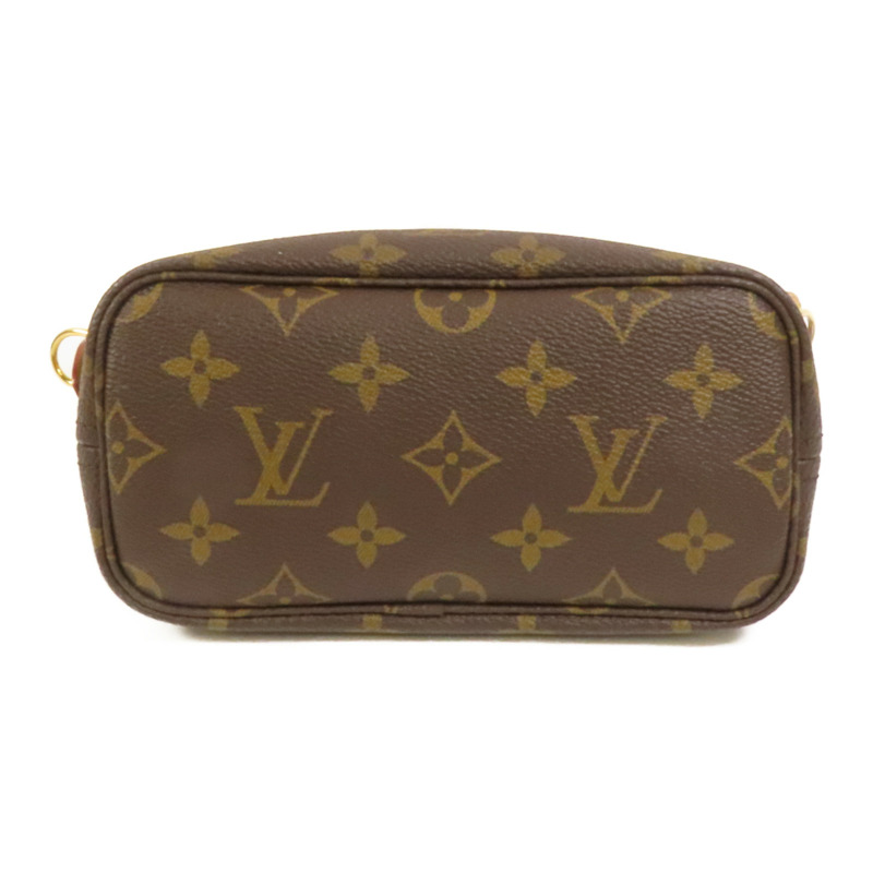 LOUIS VUITTON Monogram Neverfull BB金扣手挽肩背兩用袋-3