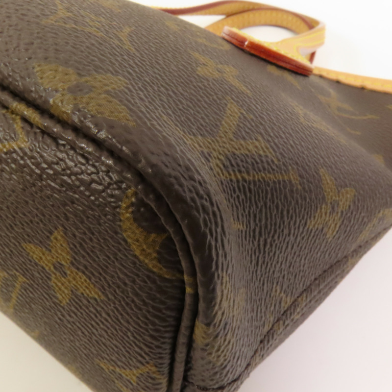 LOUIS VUITTON Monogram Neverfull BB金扣手挽肩背兩用袋-12