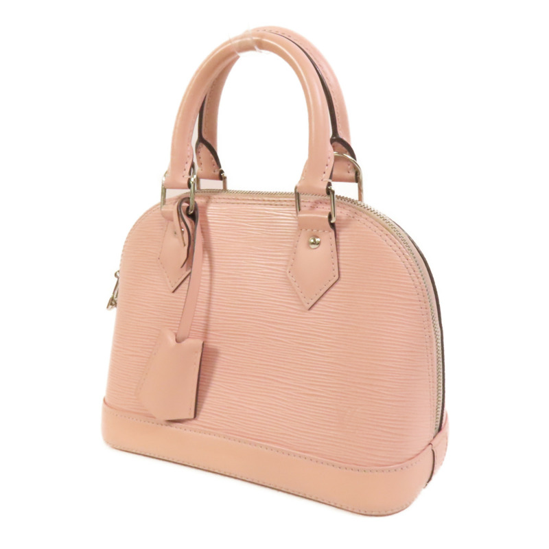 LOUIS VUITTON Epi Alma BB銀扣手挽肩背兩用袋-2