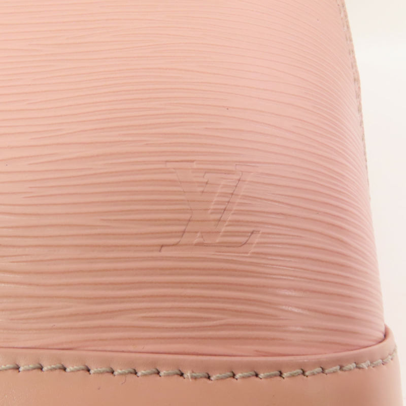 LOUIS VUITTON Epi Alma BB銀扣手挽肩背兩用袋-8