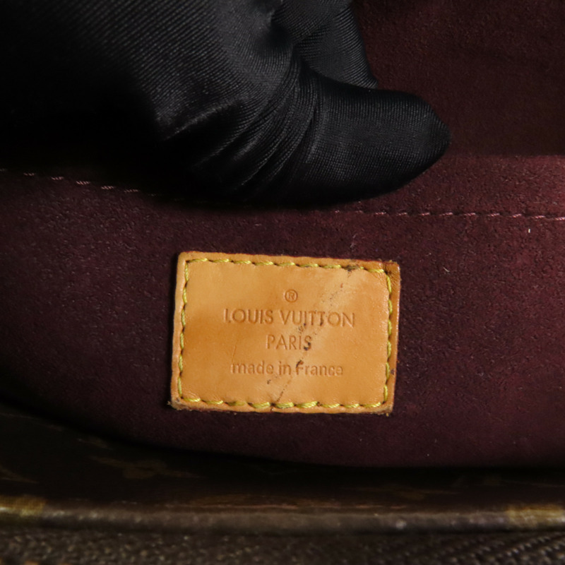 LOUIS VUITTON Monogram Montaigne MM金扣手挽肩背兩用袋-9