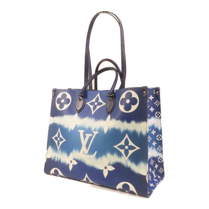 LOUIS VUITTON Monogram Escale On The Go銀扣手挽肩背兩用袋-2