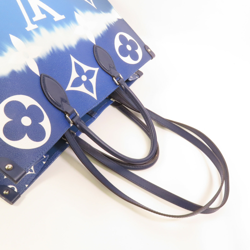 LOUIS VUITTON Monogram Escale On The Go銀扣手挽肩背兩用袋-4